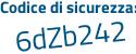 Il Codice di sicurezza è f continua con 53d8f8 il tutto attaccato senza spazi