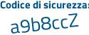 Il Codice di sicurezza è 8 poi aZf995 il tutto attaccato senza spazi