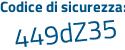 Il Codice di sicurezza è f poi 15c1ab il tutto attaccato senza spazi