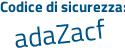 Il Codice di sicurezza è 498f6c7 il tutto attaccato senza spazi