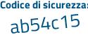 Il Codice di sicurezza è 6723 segue 2ed il tutto attaccato senza spazi