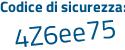 Il Codice di sicurezza è c5f continua con 11f7 il tutto attaccato senza spazi