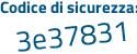 Il Codice di sicurezza è e291fce il tutto attaccato senza spazi