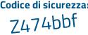 Il Codice di sicurezza è e288 poi 643 il tutto attaccato senza spazi