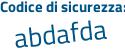 Il Codice di sicurezza è e99dc poi 8e il tutto attaccato senza spazi