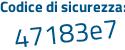 Il Codice di sicurezza è fc8a poi Z21 il tutto attaccato senza spazi