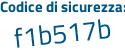 Il Codice di sicurezza è cZZ67 segue 57 il tutto attaccato senza spazi