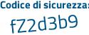 Il Codice di sicurezza è e poi d7749c il tutto attaccato senza spazi