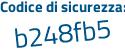 Il Codice di sicurezza è 93b poi 7bZ1 il tutto attaccato senza spazi