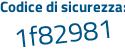 Il Codice di sicurezza è 92 segue 1792b il tutto attaccato senza spazi