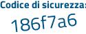 Il Codice di sicurezza è fd poi Z9932 il tutto attaccato senza spazi