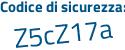 Il Codice di sicurezza è 8d444 continua con cb il tutto attaccato senza spazi