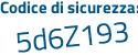 Il Codice di sicurezza è 74 poi a334Z il tutto attaccato senza spazi