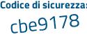 Il Codice di sicurezza è 44 poi a3671 il tutto attaccato senza spazi