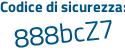 Il Codice di sicurezza è 293f746 il tutto attaccato senza spazi