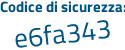 Il Codice di sicurezza è 58 continua con 68db3 il tutto attaccato senza spazi