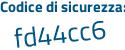 Il Codice di sicurezza è 6469 poi 9c2 il tutto attaccato senza spazi