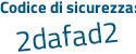 Il Codice di sicurezza è 6bc53 segue c4 il tutto attaccato senza spazi