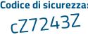 Il Codice di sicurezza è fd42c87 il tutto attaccato senza spazi