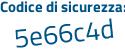 Il Codice di sicurezza è f438 poi 62b il tutto attaccato senza spazi