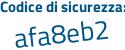 Il Codice di sicurezza è Z7Zc poi 5e1 il tutto attaccato senza spazi