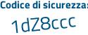 Il Codice di sicurezza è 45d1c38 il tutto attaccato senza spazi