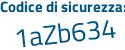 Il Codice di sicurezza è e poi 152352 il tutto attaccato senza spazi