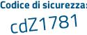 Il Codice di sicurezza è 7759e85 il tutto attaccato senza spazi