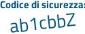 Il Codice di sicurezza è 9392691 il tutto attaccato senza spazi