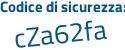 Il Codice di sicurezza è 6f75f poi bb il tutto attaccato senza spazi