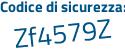 Il Codice di sicurezza è db poi b9289 il tutto attaccato senza spazi