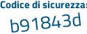 Il Codice di sicurezza è 2f1 segue 674e il tutto attaccato senza spazi