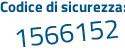 Il Codice di sicurezza è 6e8Z segue ed2 il tutto attaccato senza spazi