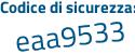 Il Codice di sicurezza è 1 segue 67fcbf il tutto attaccato senza spazi