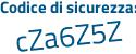 Il Codice di sicurezza è 5c9 segue 151c il tutto attaccato senza spazi