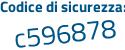 Il Codice di sicurezza è bb segue 88c2c il tutto attaccato senza spazi