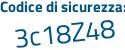 Il Codice di sicurezza è fZ poi Z329Z il tutto attaccato senza spazi