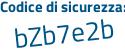 Il Codice di sicurezza è 236dZ poi 94 il tutto attaccato senza spazi