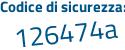 Il Codice di sicurezza è Ze continua con f9c19 il tutto attaccato senza spazi