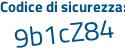 Il Codice di sicurezza è f6 poi 3641c il tutto attaccato senza spazi