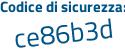 Il Codice di sicurezza è 5bf4235 il tutto attaccato senza spazi