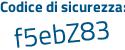 Il Codice di sicurezza è 9984 continua con 4c3 il tutto attaccato senza spazi