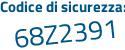 Il Codice di sicurezza è f continua con 29d4a5 il tutto attaccato senza spazi