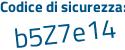 Il Codice di sicurezza è 43cd continua con 353 il tutto attaccato senza spazi