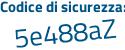 Il Codice di sicurezza è 77 segue c1731 il tutto attaccato senza spazi