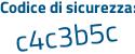 Il Codice di sicurezza è 287f69d il tutto attaccato senza spazi