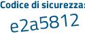 Il Codice di sicurezza è d continua con 89437d il tutto attaccato senza spazi