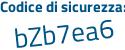 Il Codice di sicurezza è d81c951 il tutto attaccato senza spazi