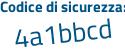 Il Codice di sicurezza è 6 continua con 8157e7 il tutto attaccato senza spazi