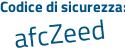 Il Codice di sicurezza è 63 continua con 3cac7 il tutto attaccato senza spazi